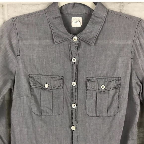 J. Crew Women's The Perfect Shirt Size XS - Picture 2 of 7